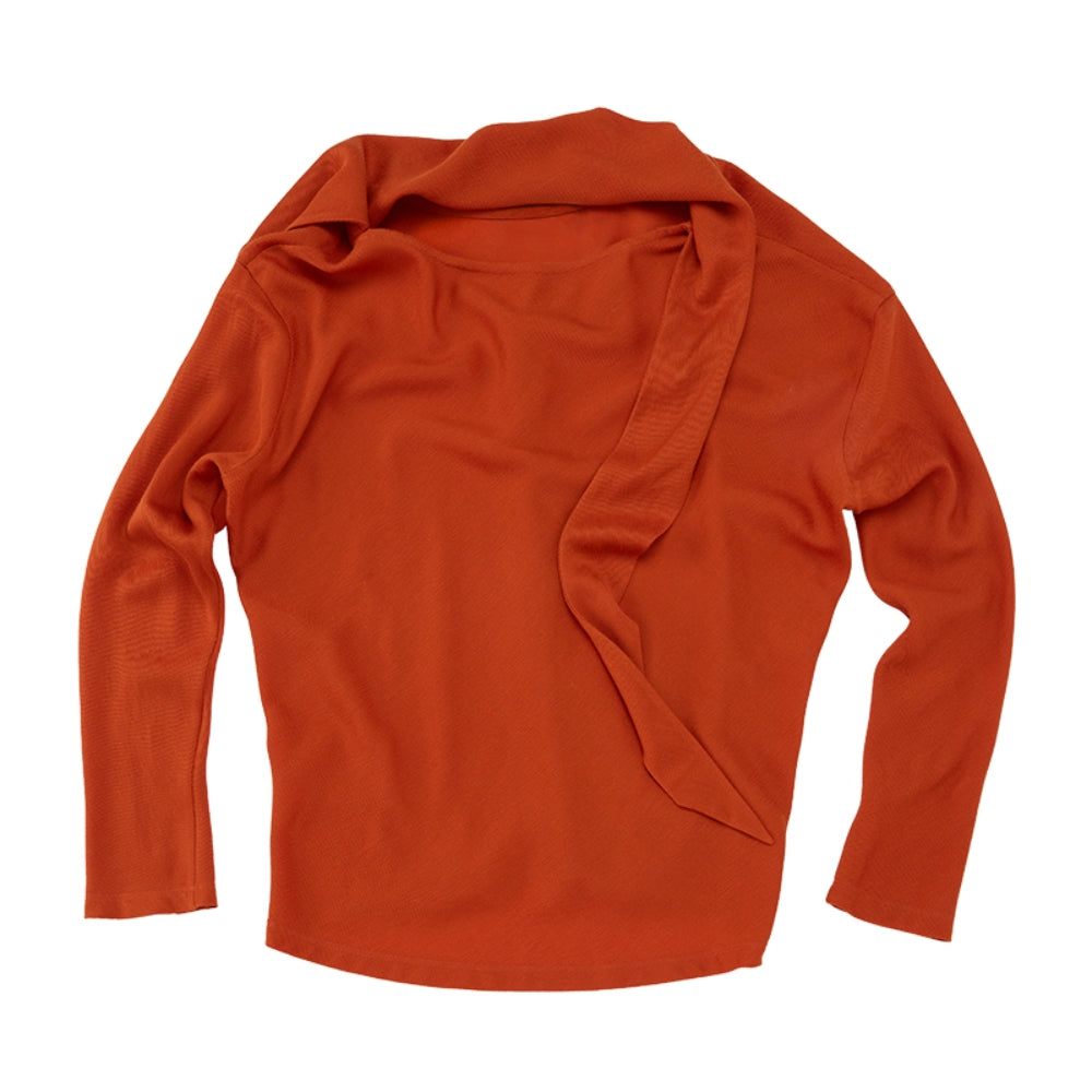 MEDIUM WELL Draped Neck Top