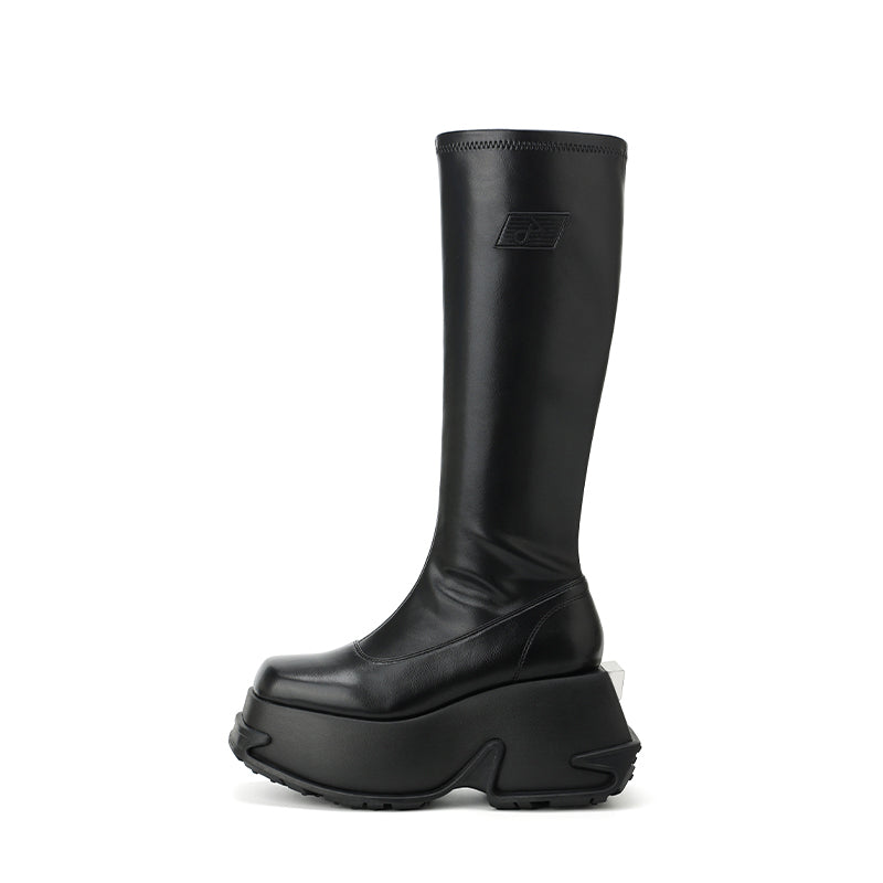 DAPHNE LAB [Sugar Cube] Over-the-Knee Boots