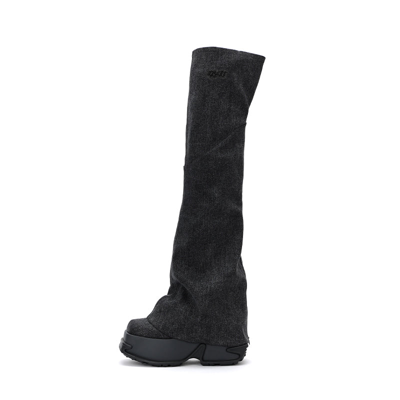 DaphneLabxDIDU【Sugar Cube】Over-the-Knee Boots