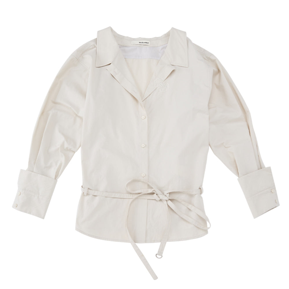MEDIUM WELL Chain-Stitch Embroidered Shirt