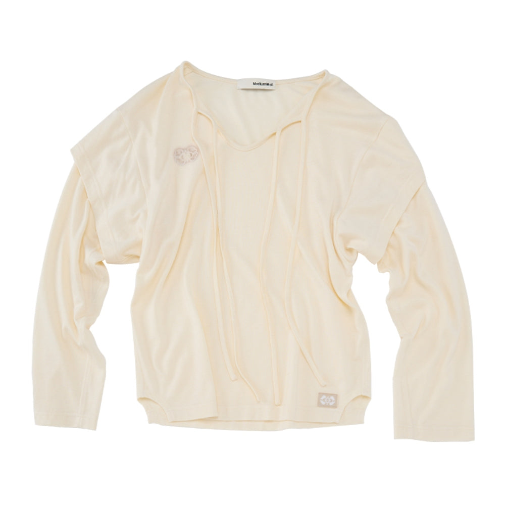 MEDIUM WELL Wool Silk Blend Top