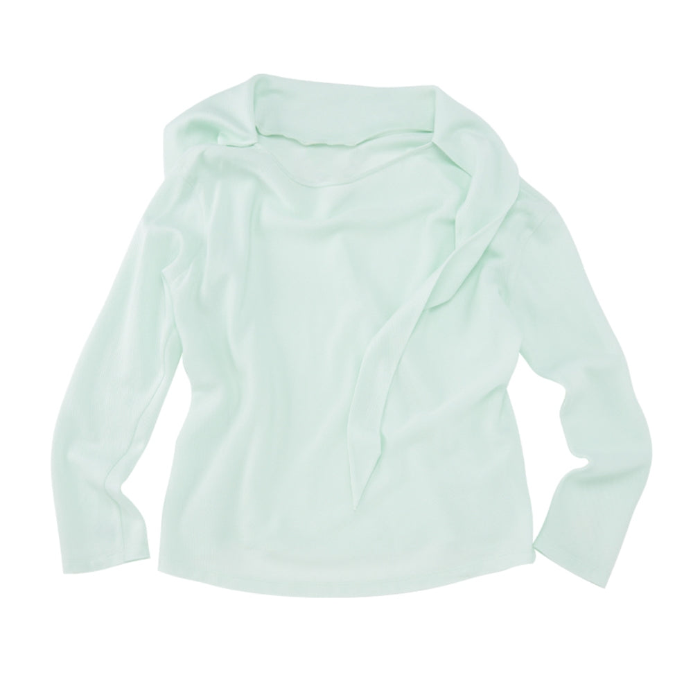MEDIUM WELL Draped Neck Top
