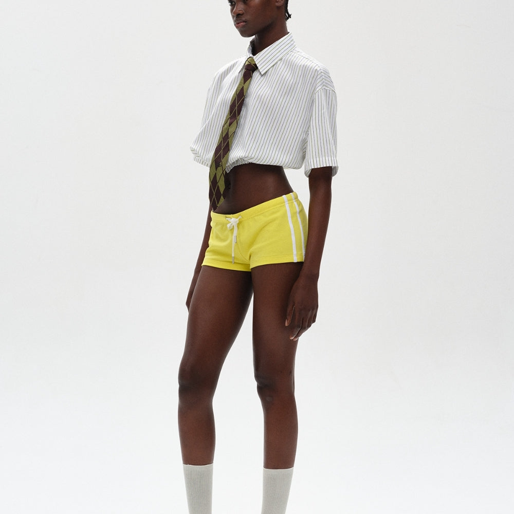 SANFRONTIERES Color-Block Shorts