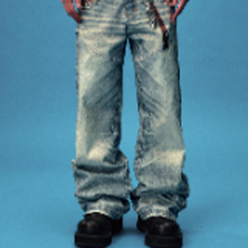 YADcrew Bottle Cap Jeans