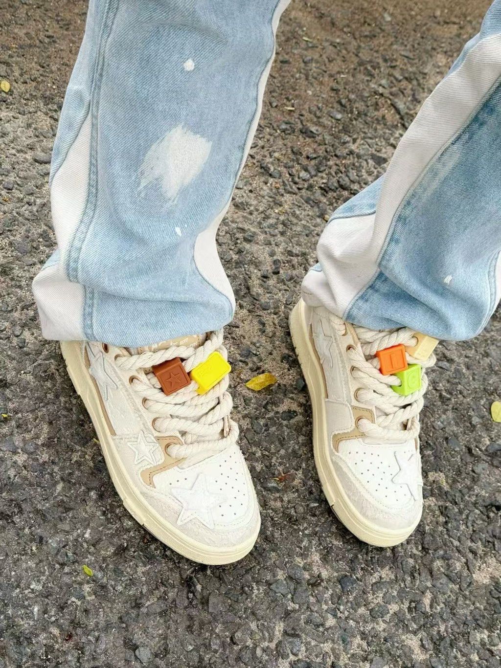 KAALIXTO丨Retro Star Sneakers-Lace Limited