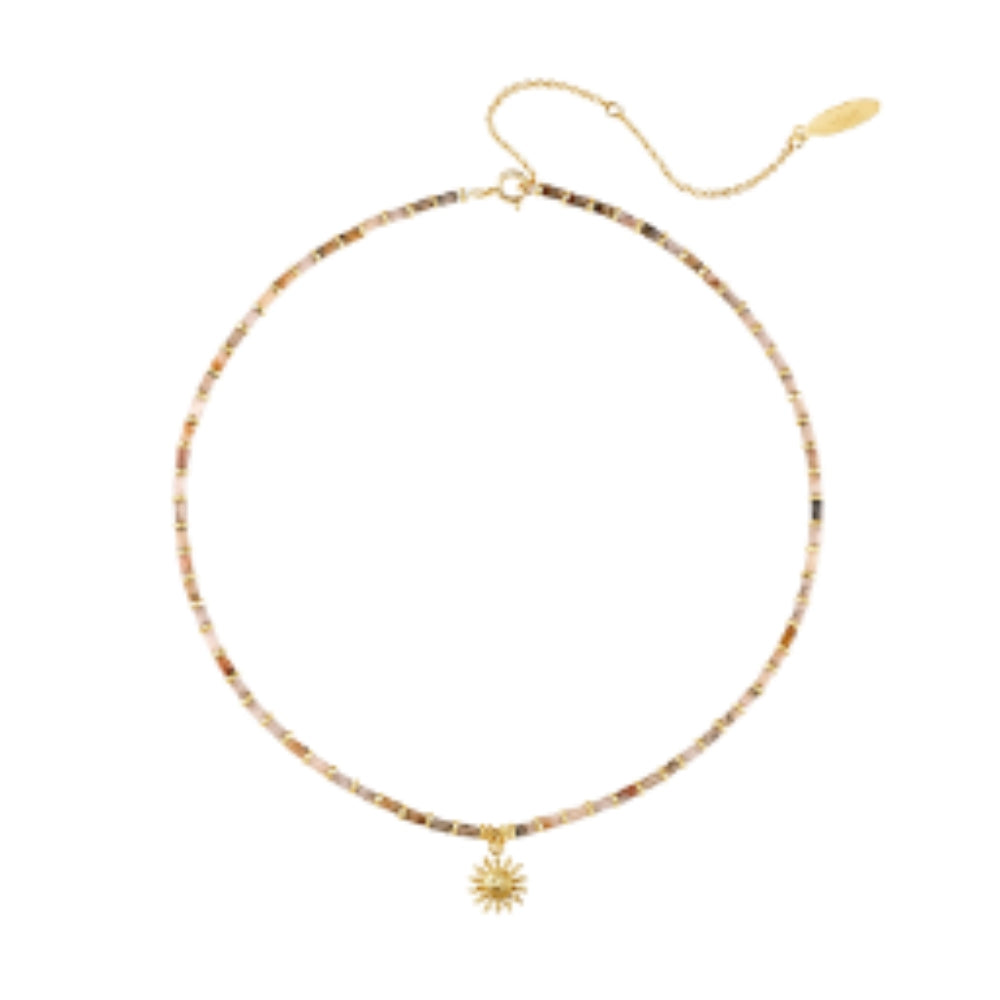 MONSECRET Red Agate Necklace