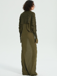 1COTHEN Butterfly Sleeve Dress