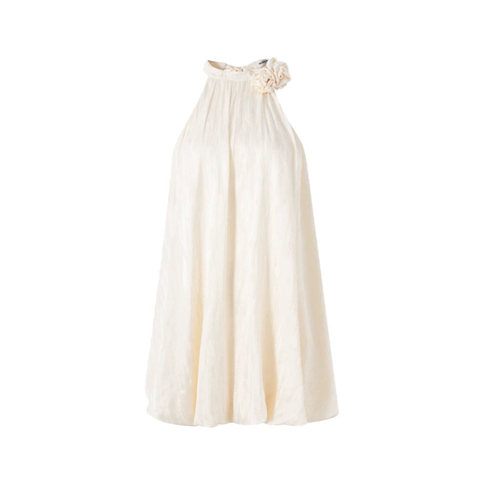 DIANA VEVINA Floral Strapless Gown