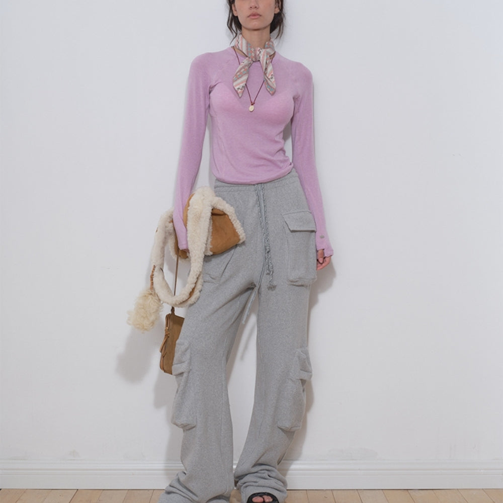 MEDIUM WELL Silk And Wool Top