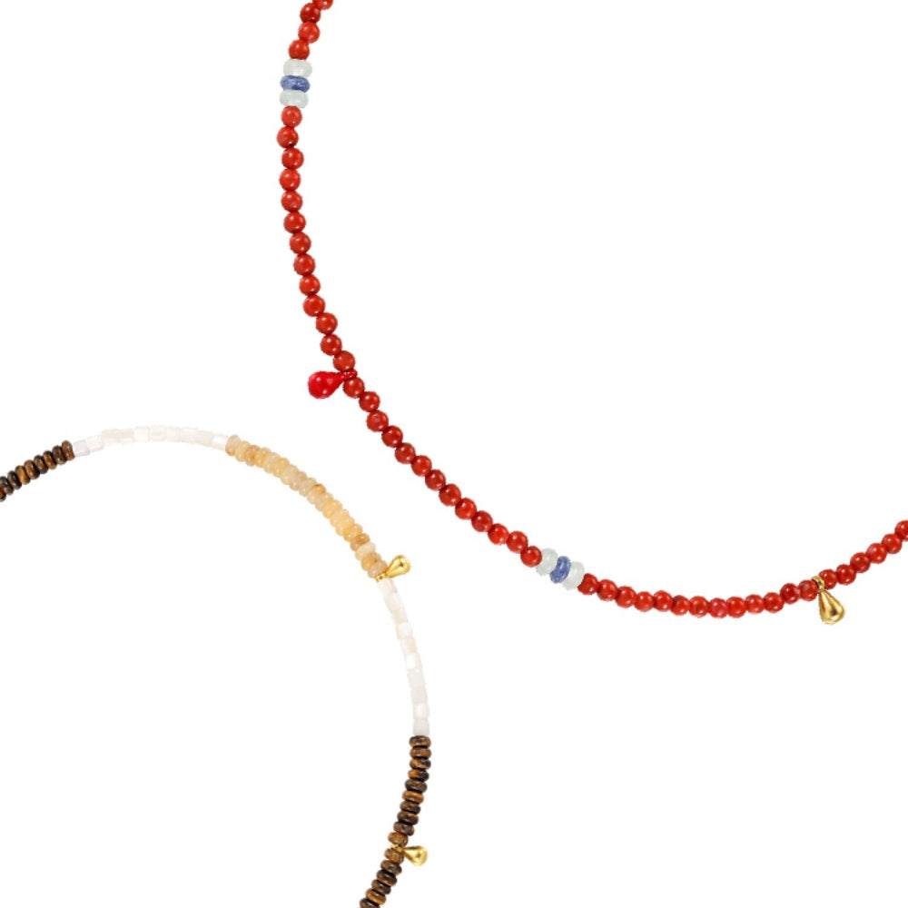 MFOW Tiger Eye Bead Necklace