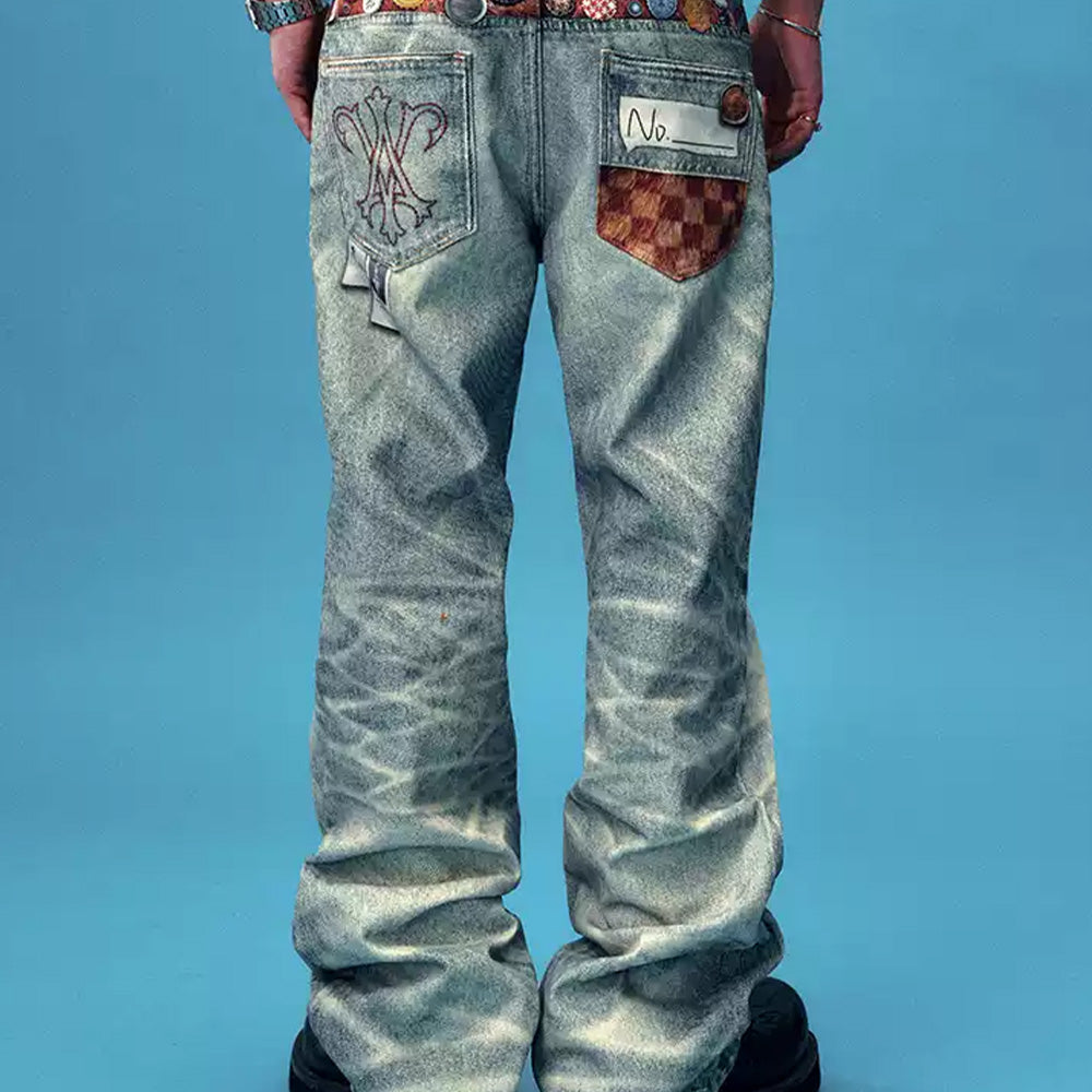 YADcrew Bottle Cap Jeans