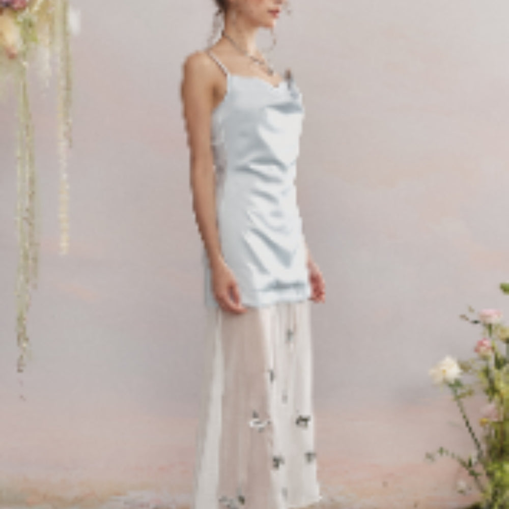 ARTE PURA Blue Sequin Dress
