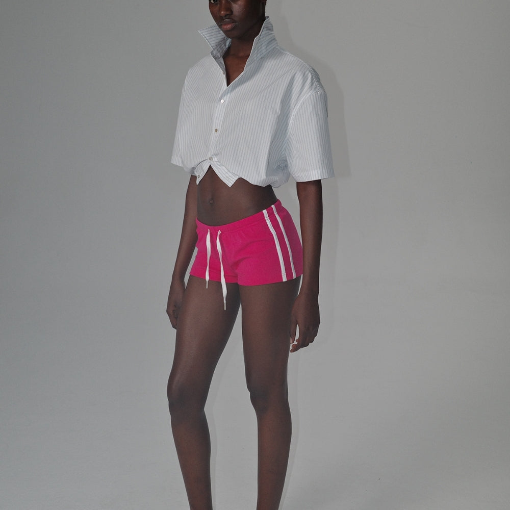 SANFRONTIERES Color-Block Shorts