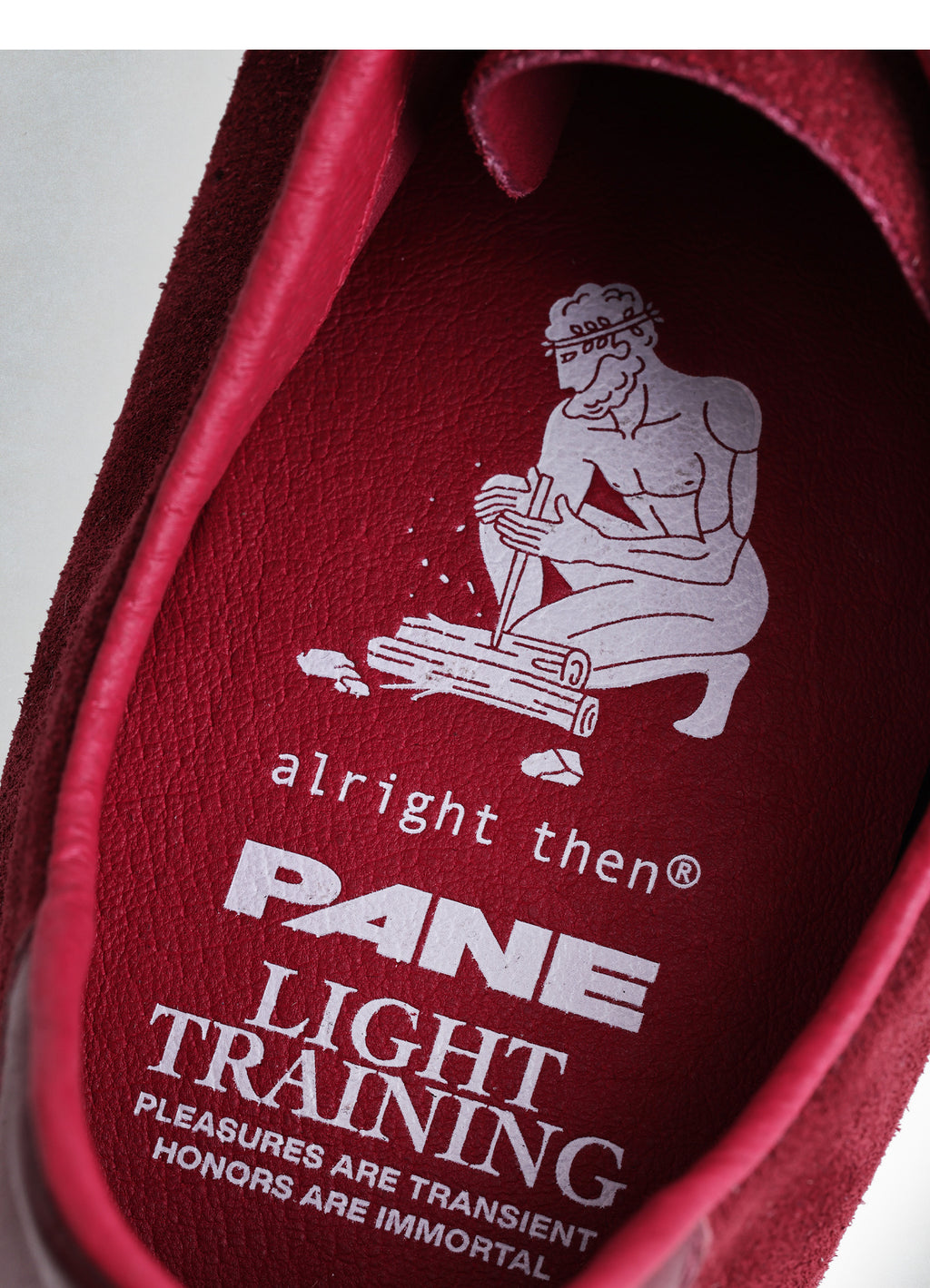 PANE Scherzo Moral Shoes Red