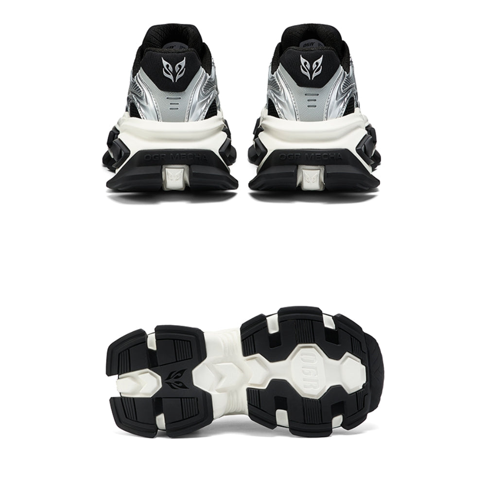 OGR different pupil cat eye series dad shoes black and white