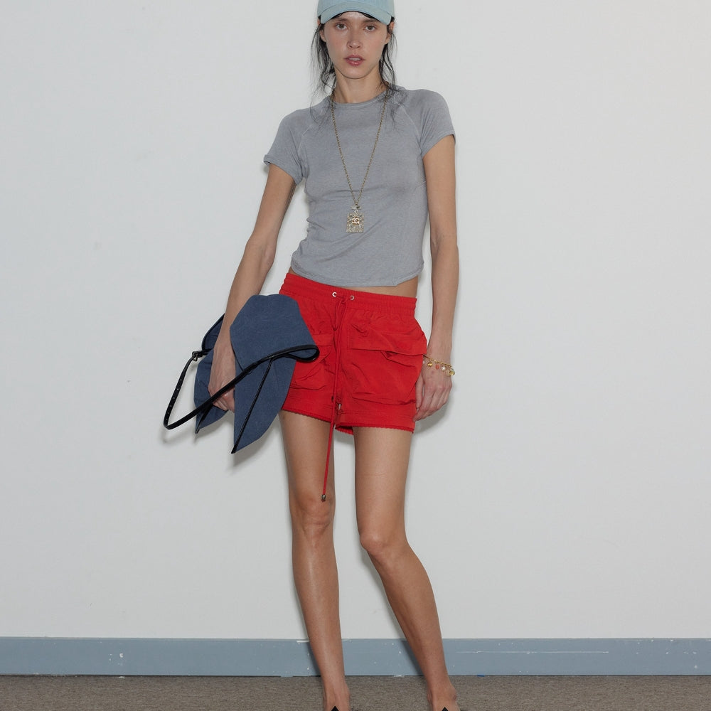 MEDIUM WELL Nylon Cargo Shorts