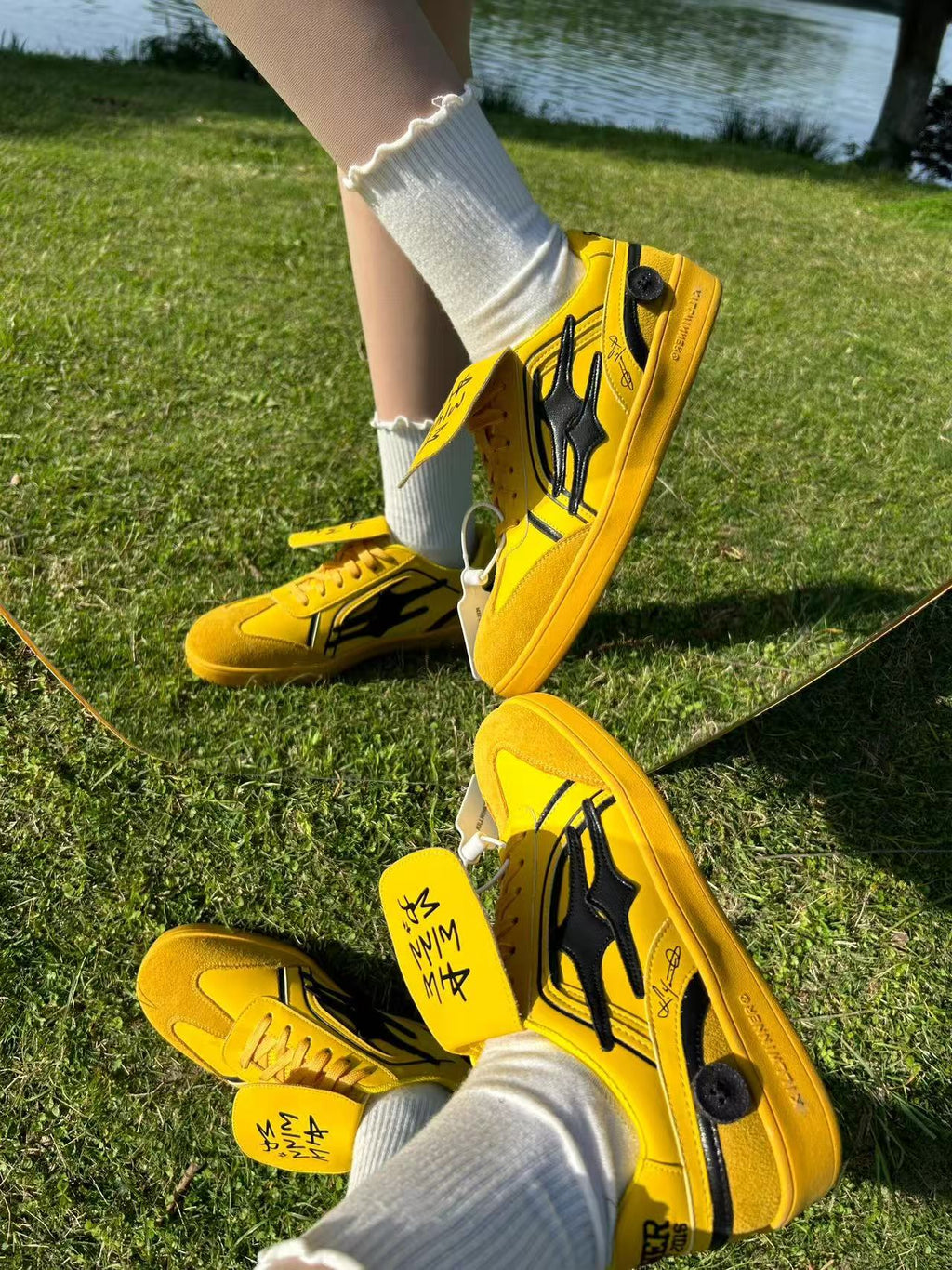 KILLWINNER丨Retro Training Sneaker-Yellow
