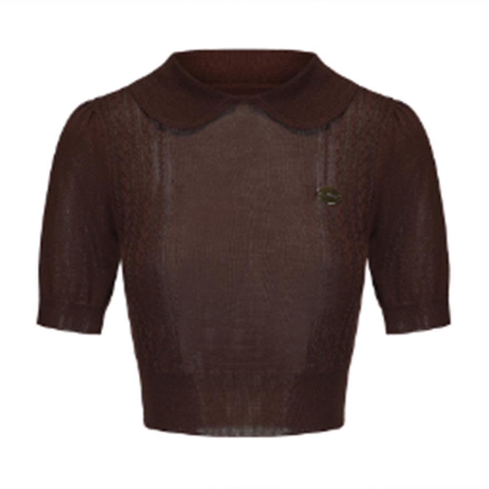 LACERTA Knit Logo Tee