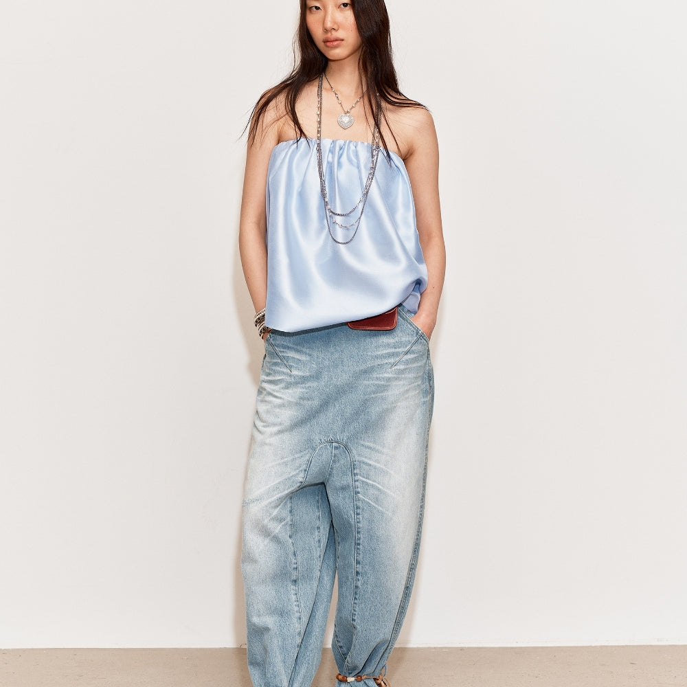 MEDIUM WELL Beaded Cuff Jeans