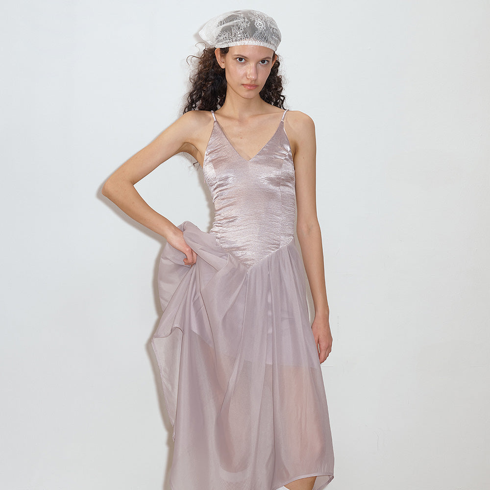 2AM POETRY Purple Tulle Dress