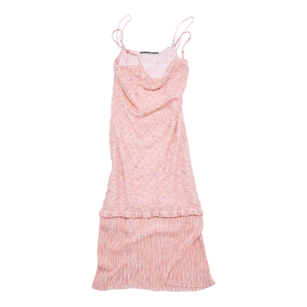 MEDIUM WELL VariegatedYarnCrochet Dress