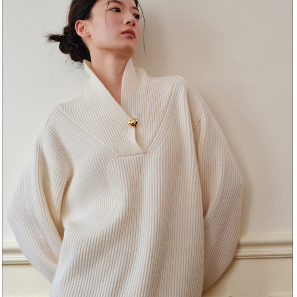tokokkino Reversible Wool Sweater