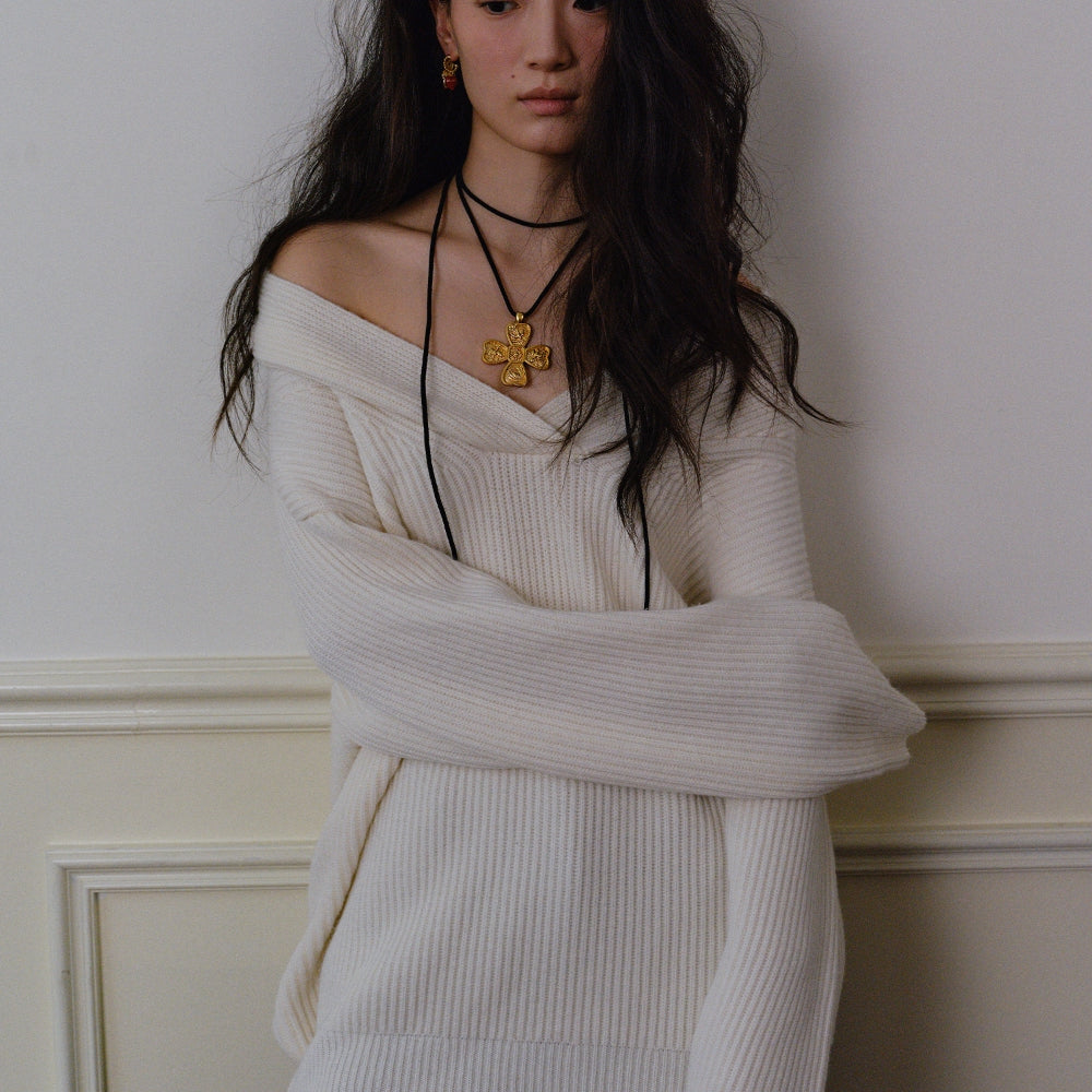 tokokkino Reversible Wool Sweater