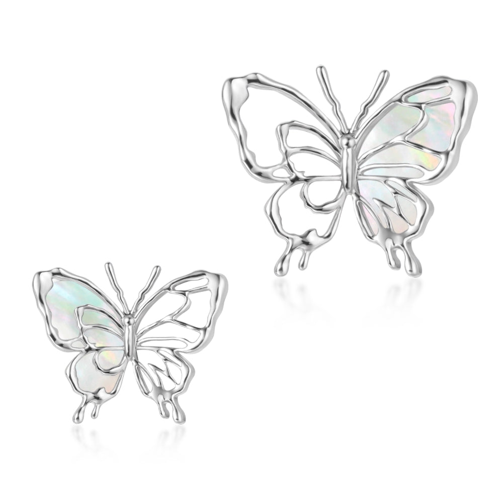 MFOW Butterfly Pearl Earrings