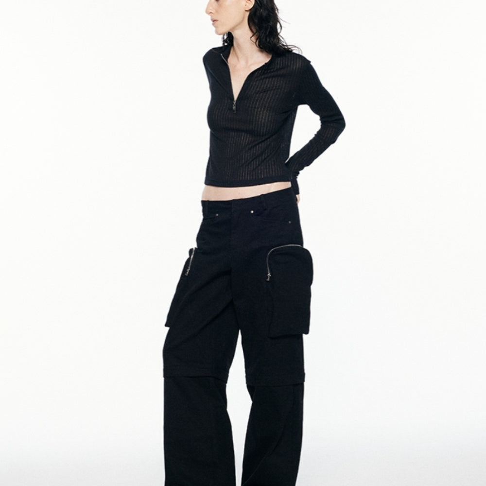 SANFRONTIERES Convertible Cargo Pants
