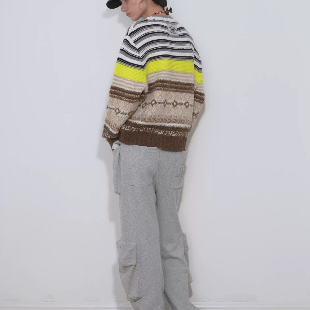MEDIUM WELL Accordion-pocket Sweat Pants