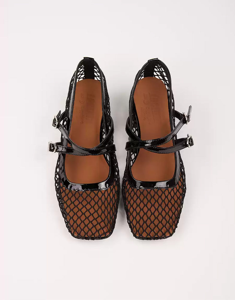 LACERTA Mesh Ballet Flats