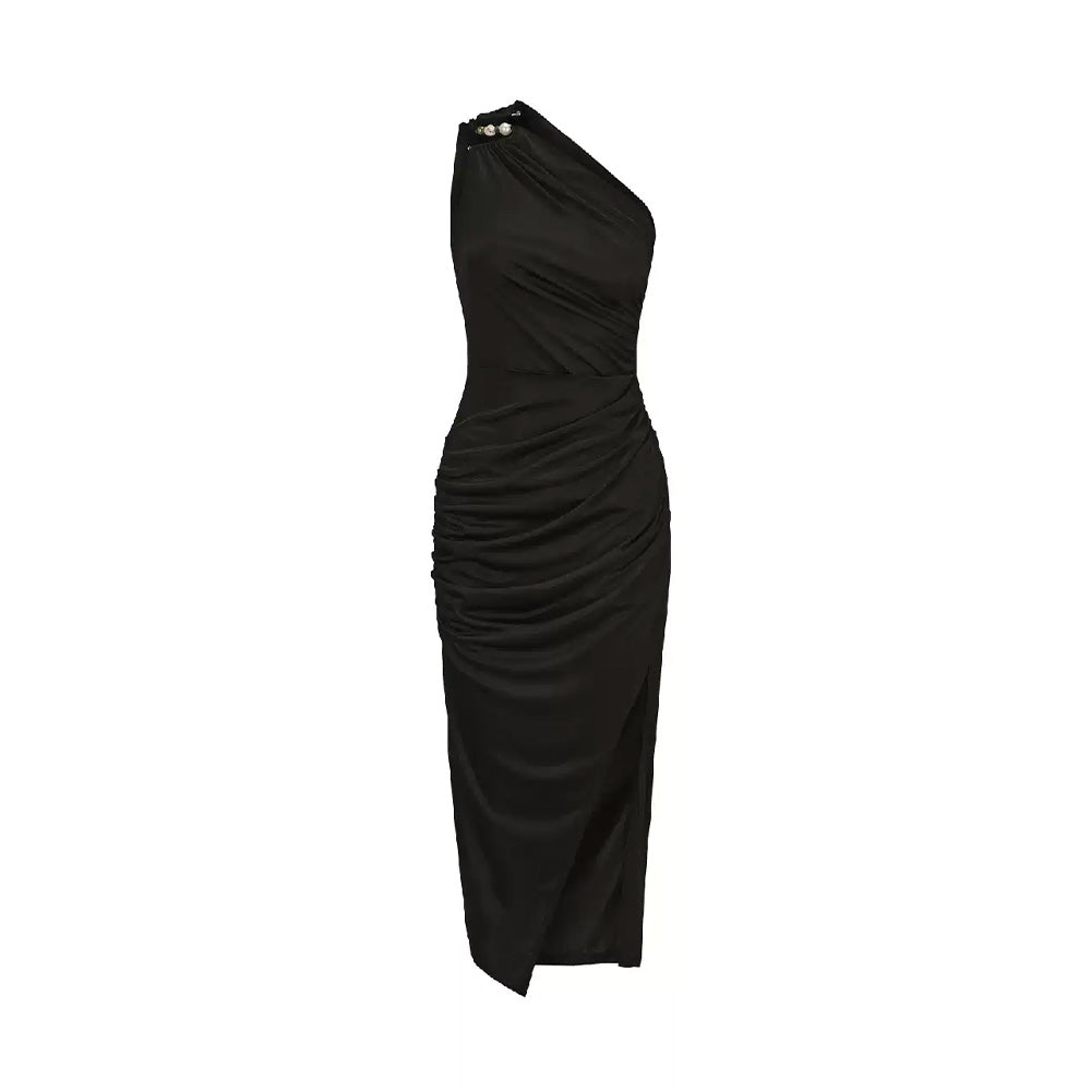 SIJIASUDIO Acetate Dress