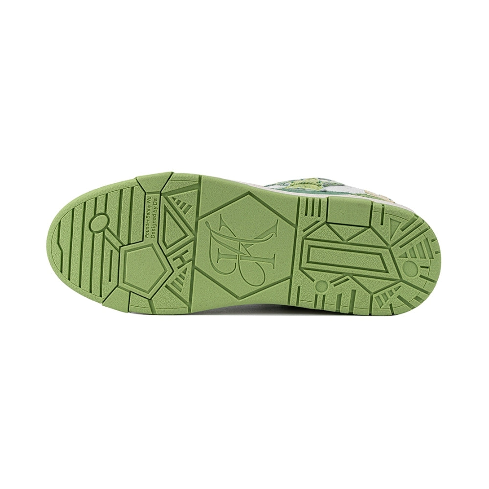KAALIXTO丨Retro Star Sneakers - Avocado