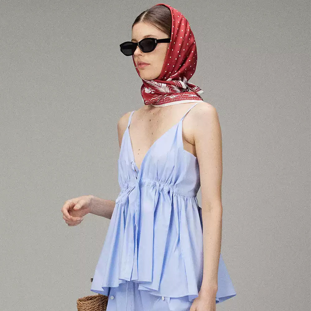 LACERTA Boho Off-Shoulder Top