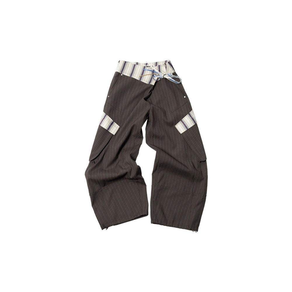 MEDIUM WELL Striped Cargo Pants