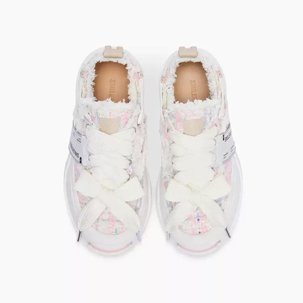 SMILEREPULIC open smile platform shoes blue
