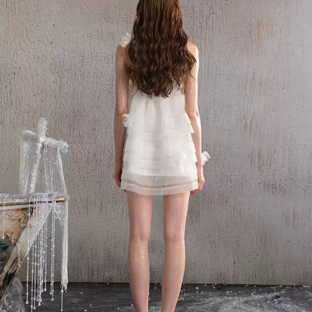 ARTE PURA White Tulle Dress