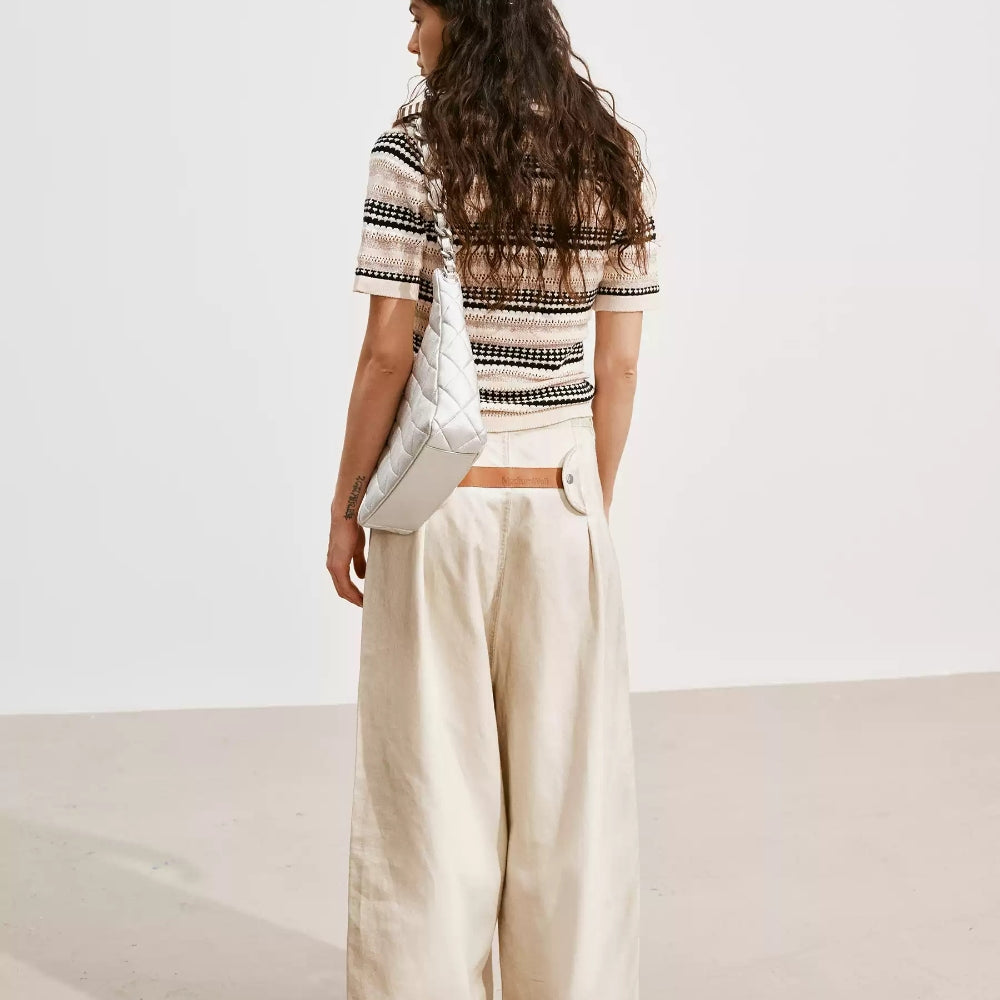 MEDIUM WELL Logo-Embossed Jeans